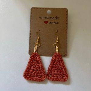 Handmade Triangle Earrings